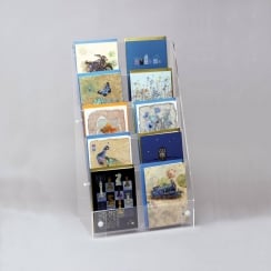 Metal Slatwall Greeting Card Display Postcard Floor Rotating Stand Spinning  Display Rack Greeting Card Display Stand - China Display Rack and Metal  Display Rack price